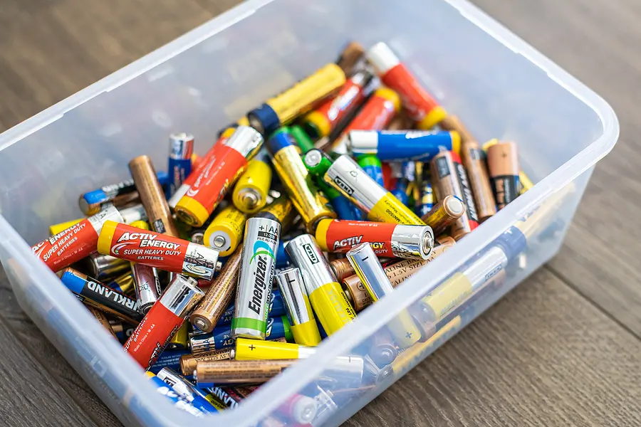 Battery Recycling process for household batteries