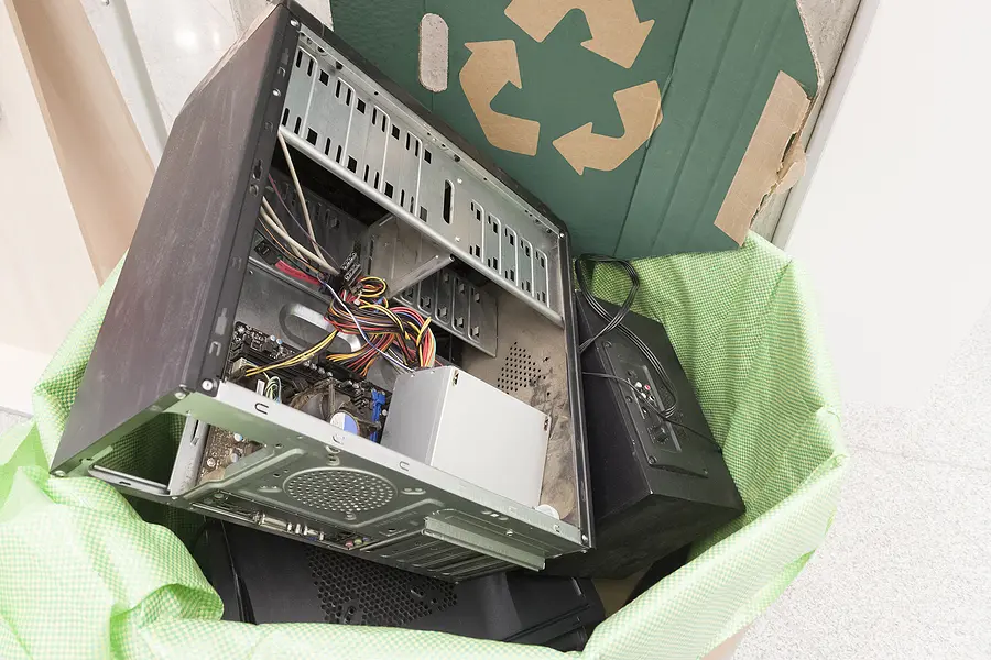 Use environmentally sustainable electronic disposal methods